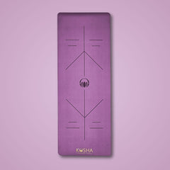 Kosha Yoga Grape PUre Align Yoga Mat