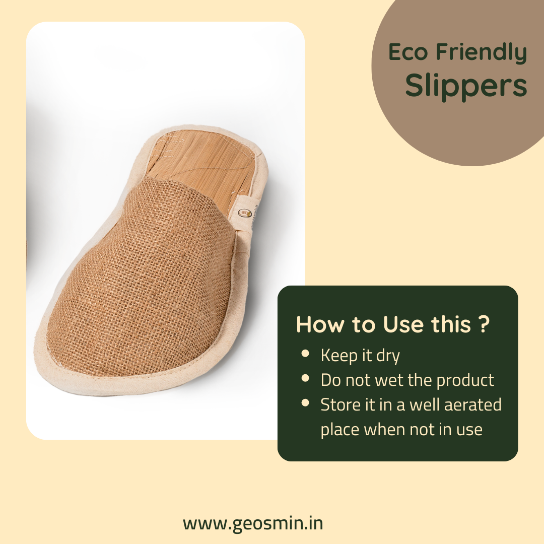 Geosmin Indoor slippers – banana economy | closed toe slidders (pack of 3)