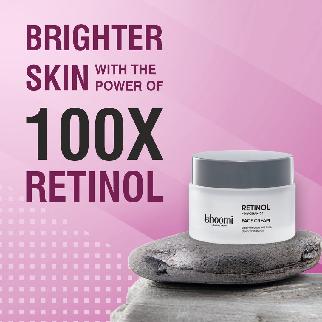 Bhoomi Herbal India RETINOL + NIACINAMIDE FACE CREAM