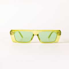 Monkstory MonkStory Street Acetate Unisex Sunglasses - Frosty Green