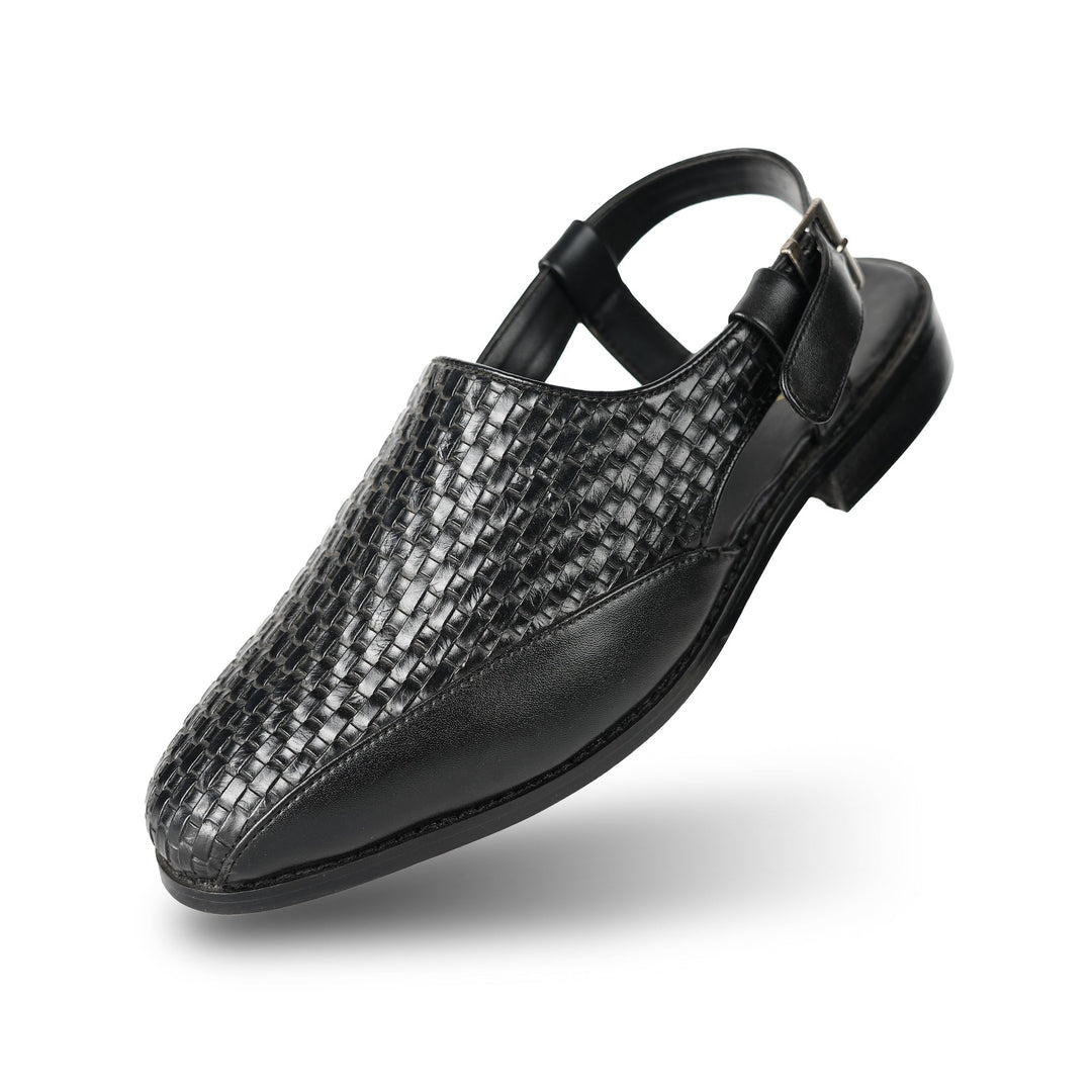 Monkstory Avola Braided Sandals - Black