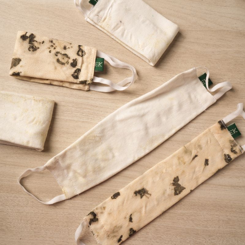 Ecokari Hemp Eco-Printed Face Mask