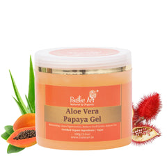 Rustic Art Aloe Vera Papaya Gel 100g [PACK OF 2]