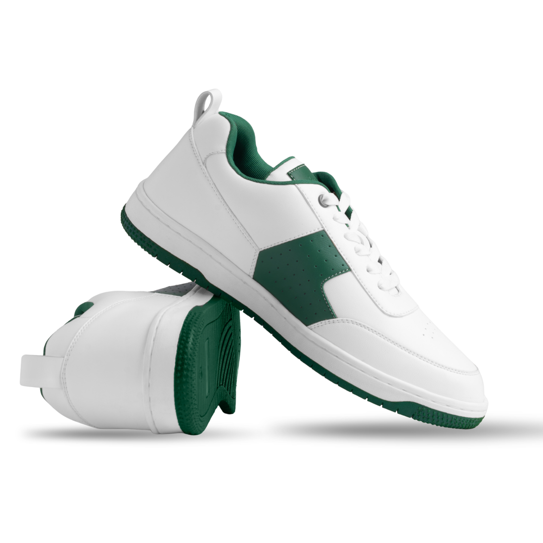 Ace Green Panel Sneakers