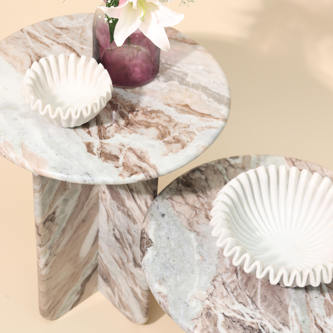 Muun Home Norge Marble Table - Jupiter