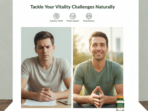 Mucuna Pruriens Extract 500mg – Energy, Vitality & Mood Support | 60 Caps