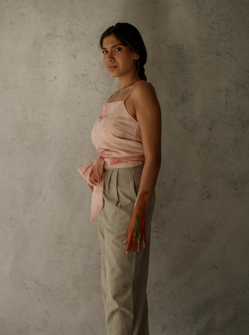 Unborn Studio BLUSH - Tie-up Cami