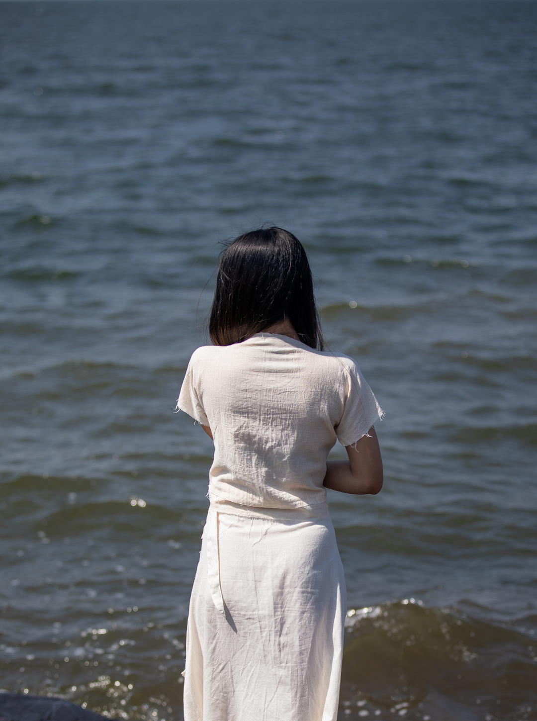 Unborn Studio Undyed -Take-it-easy top