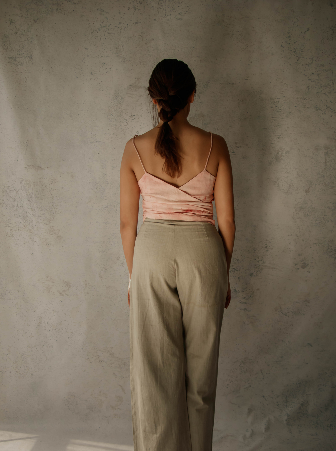 Unborn Studio Blush - Tie-back top