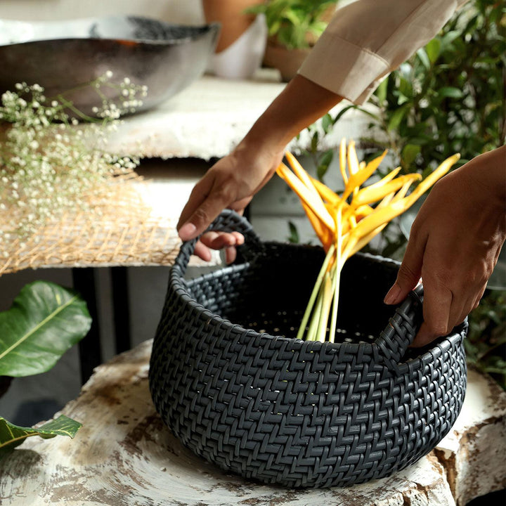Goomti Folk Art Woven Basket