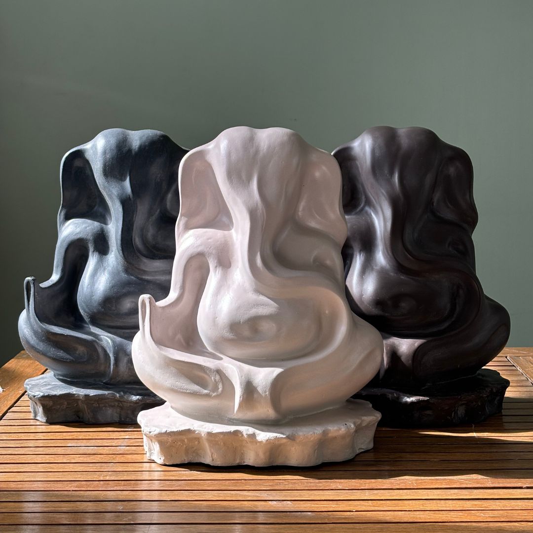 Muun Home Ganesha, Abstract Sculpture by Divyendu Anand