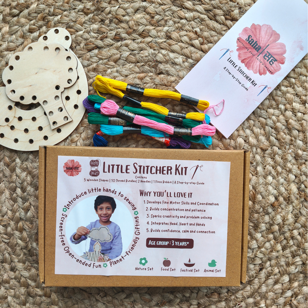 Little Stitcher Kit - Sewing Kit for Preschoolers