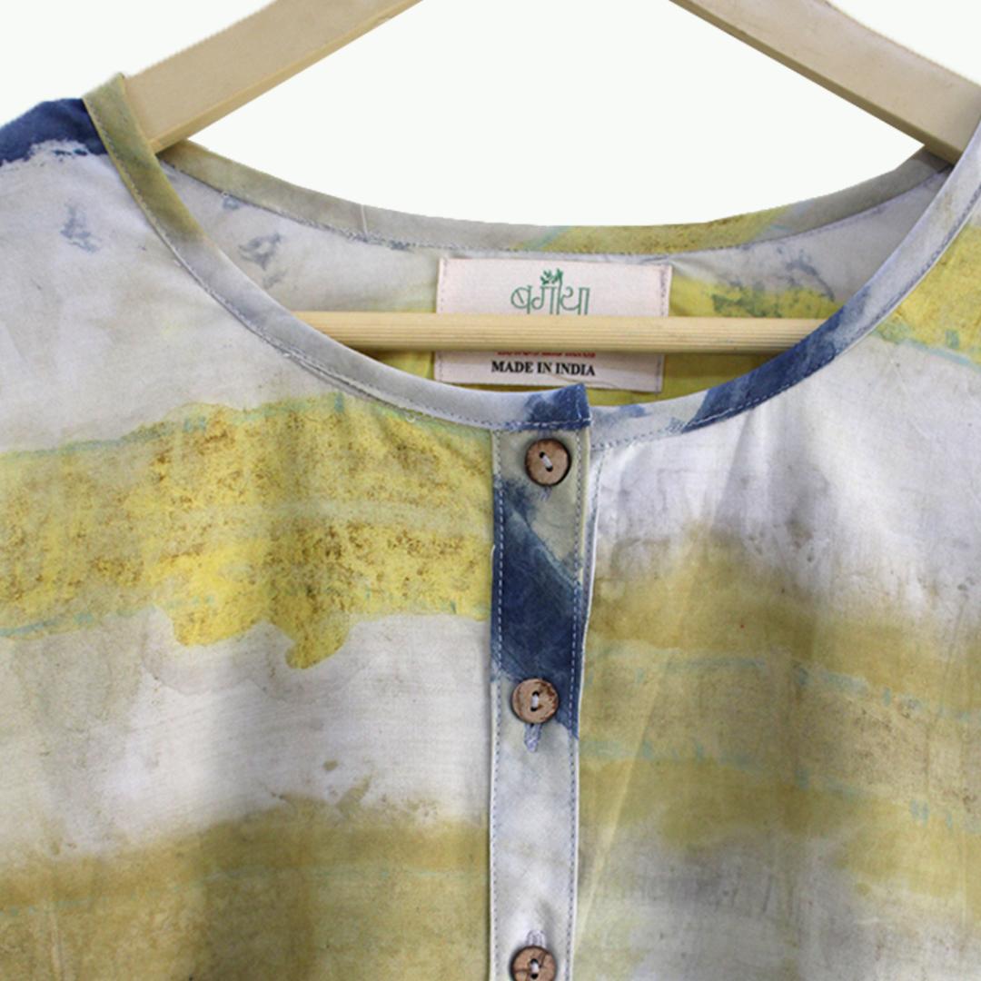 Bageeya "Rekha" Bamboo Blouse | Crafted with Ayurvedic Herbs