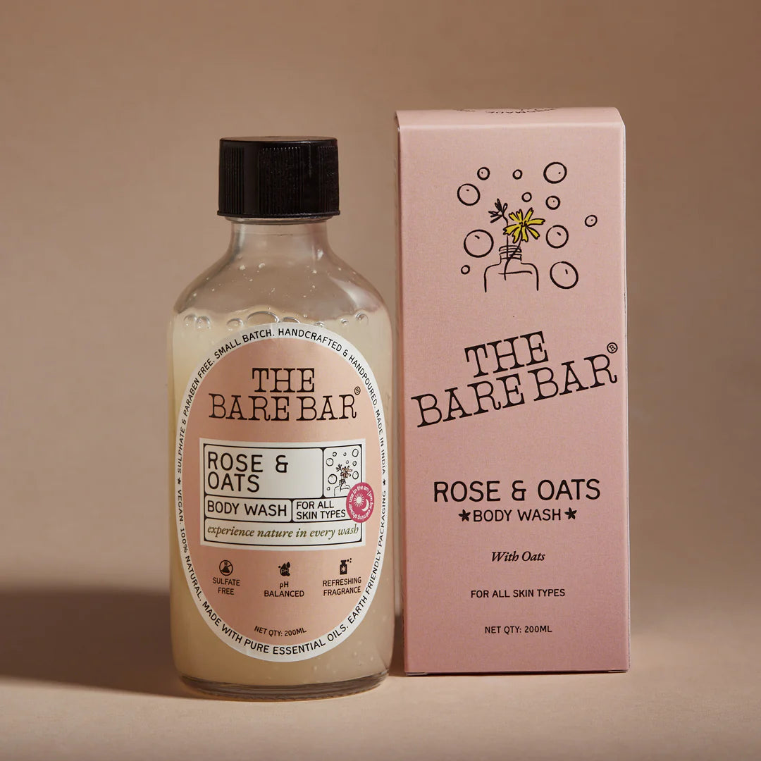 ROSE & OATS BODY WASH - 200 ml
