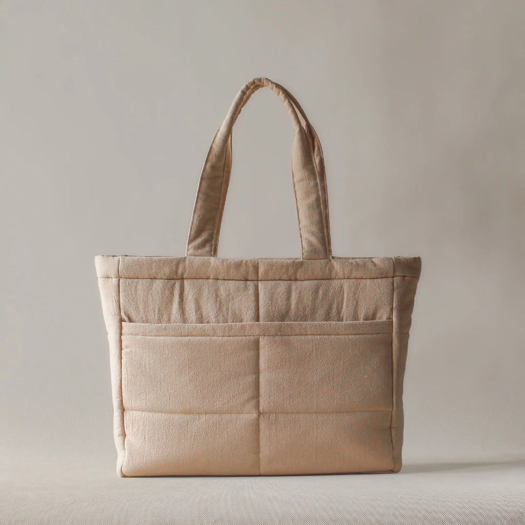 Akiiko Crinkle Pocket Tote Bag