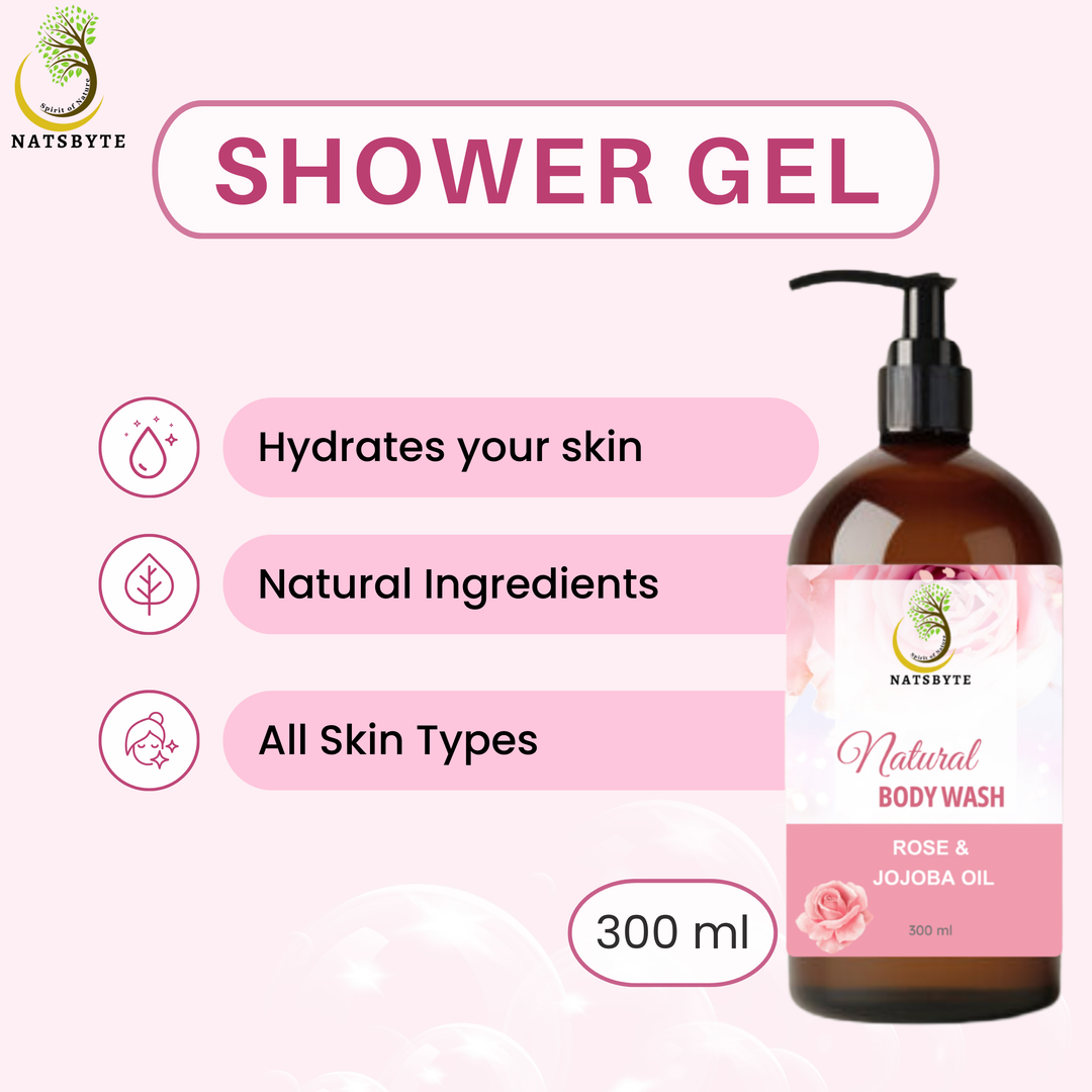 Natsbyte Natural Body Wash | Shower Gel 300 ml