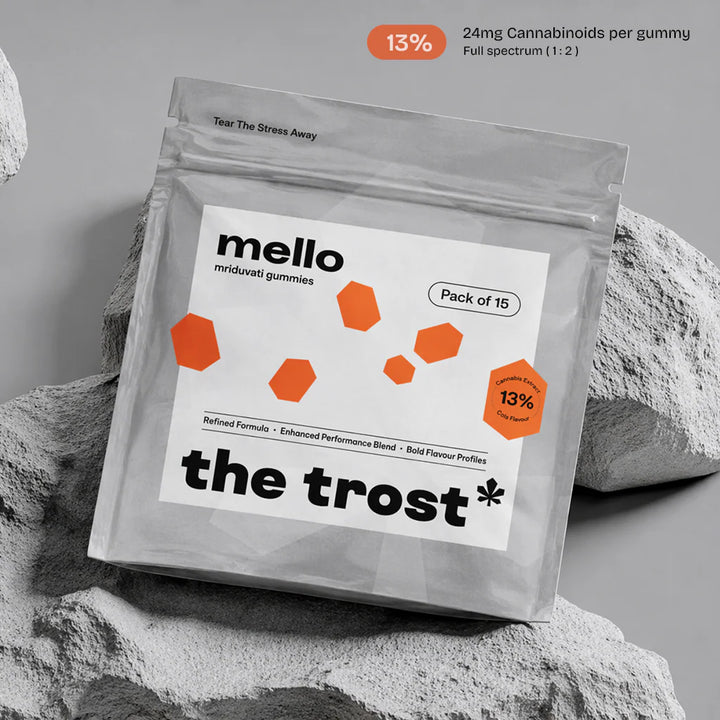 The Trost Mello Gummies Cola Flavour - 13% Cannabis Leaf Extract
