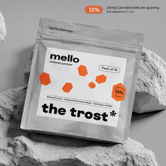 The Trost Mello Gummies Cola Flavour - 13% Cannabis Leaf Extract