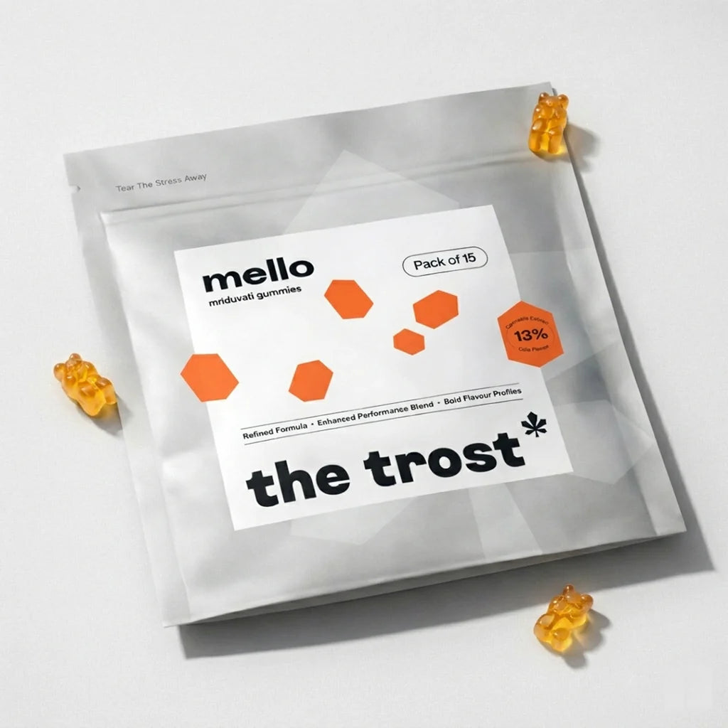 The Trost Mello Gummies Cola Flavour - 13% Cannabis Leaf Extract