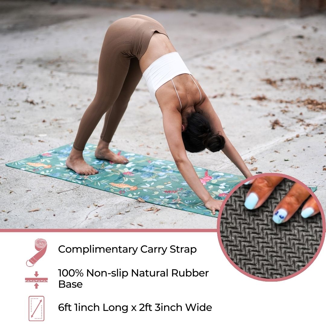 Kosha Yoga Rainforest PUre Couture Yoga Mat