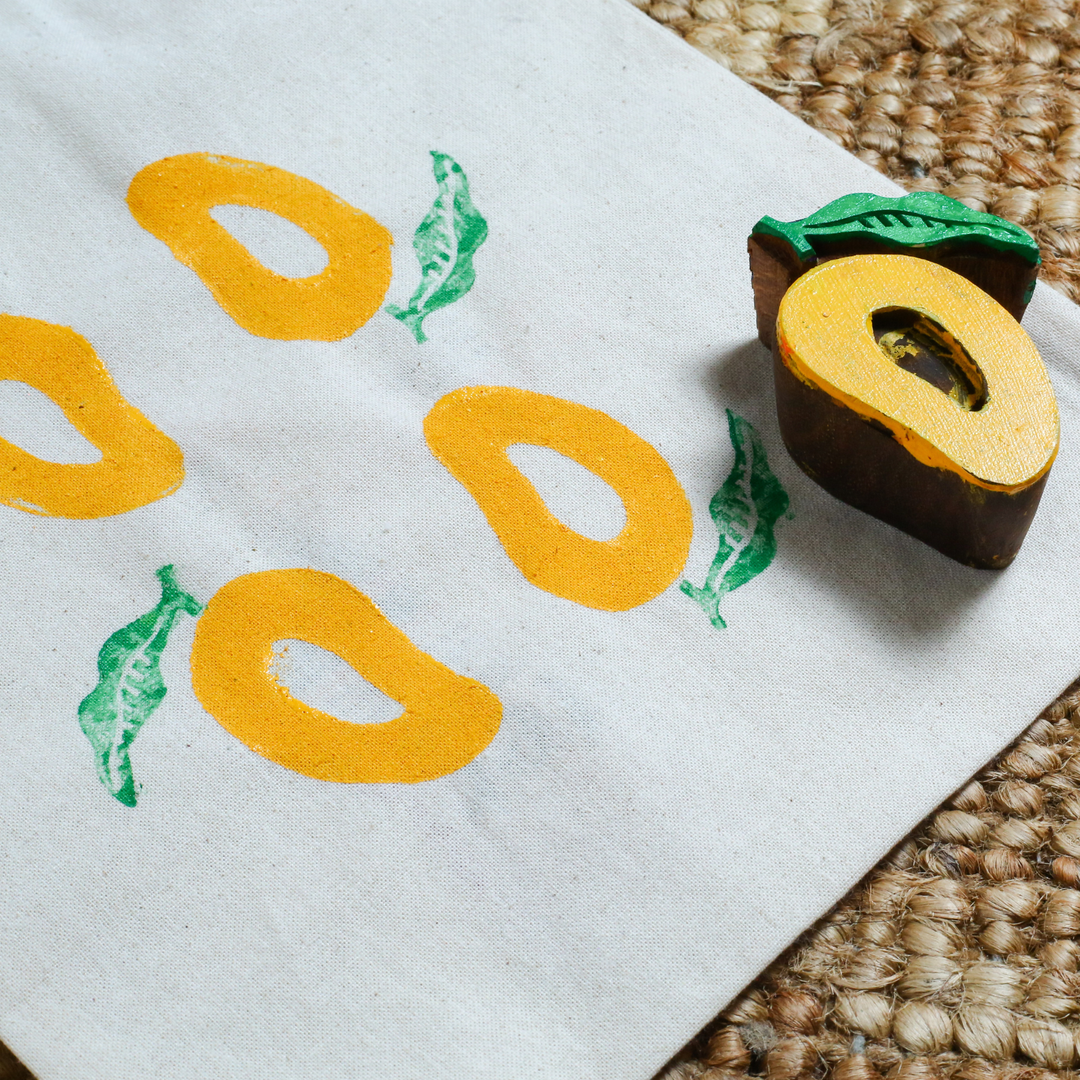 Gubbachhi Stamp art fruits