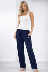 Women Bamboo Fabric Night Lower | Ultra Soft Breathable Lounge & Sleep Bottom Comfortable Nightwear Pants
