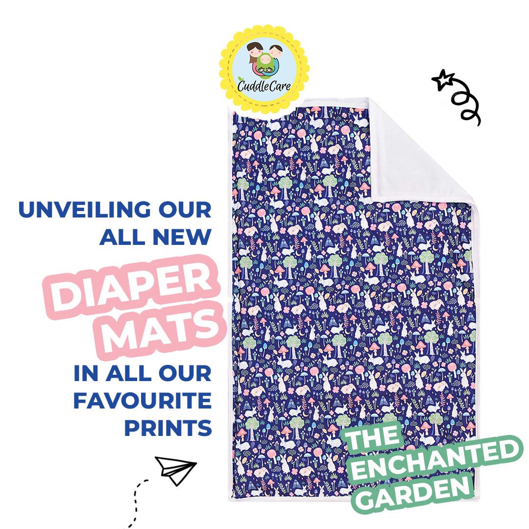 Daiper Changing Mat with Organic Cotton Sheets