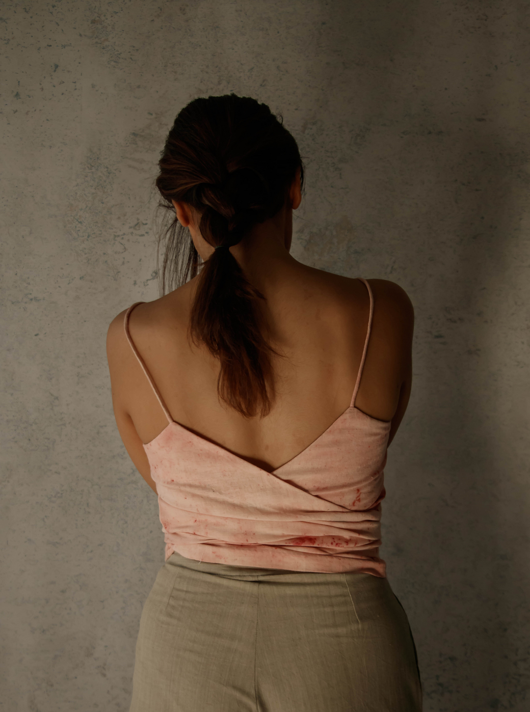 Unborn Studio BLUSH - Tie-up Cami
