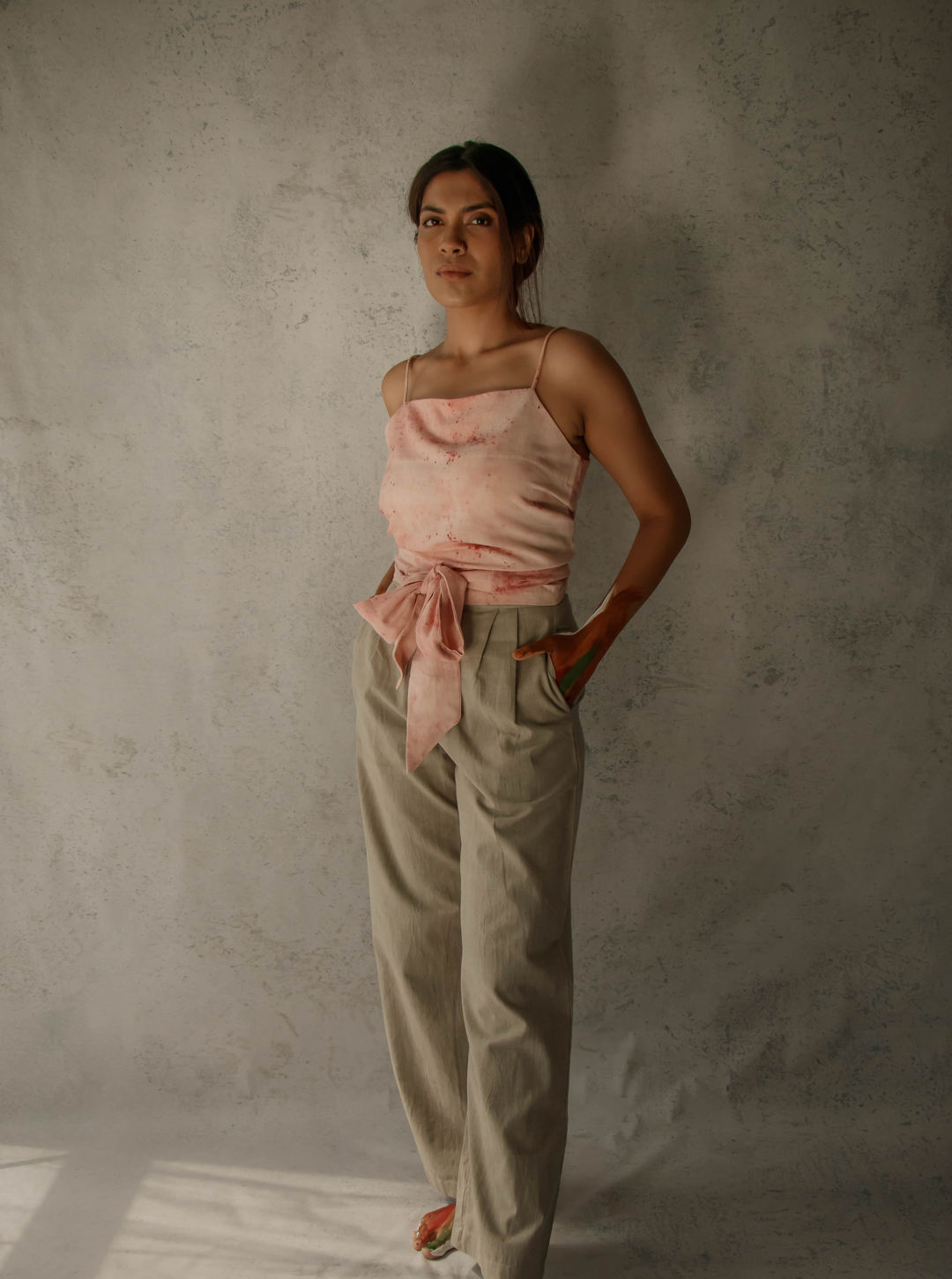 Unborn Studio BLUSH - Tie-up Cami