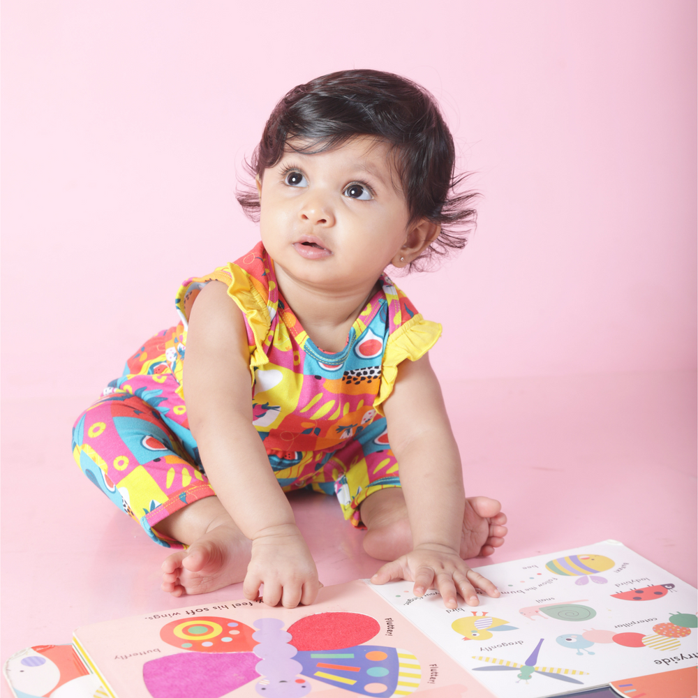 Ola! Otter Frill Romper