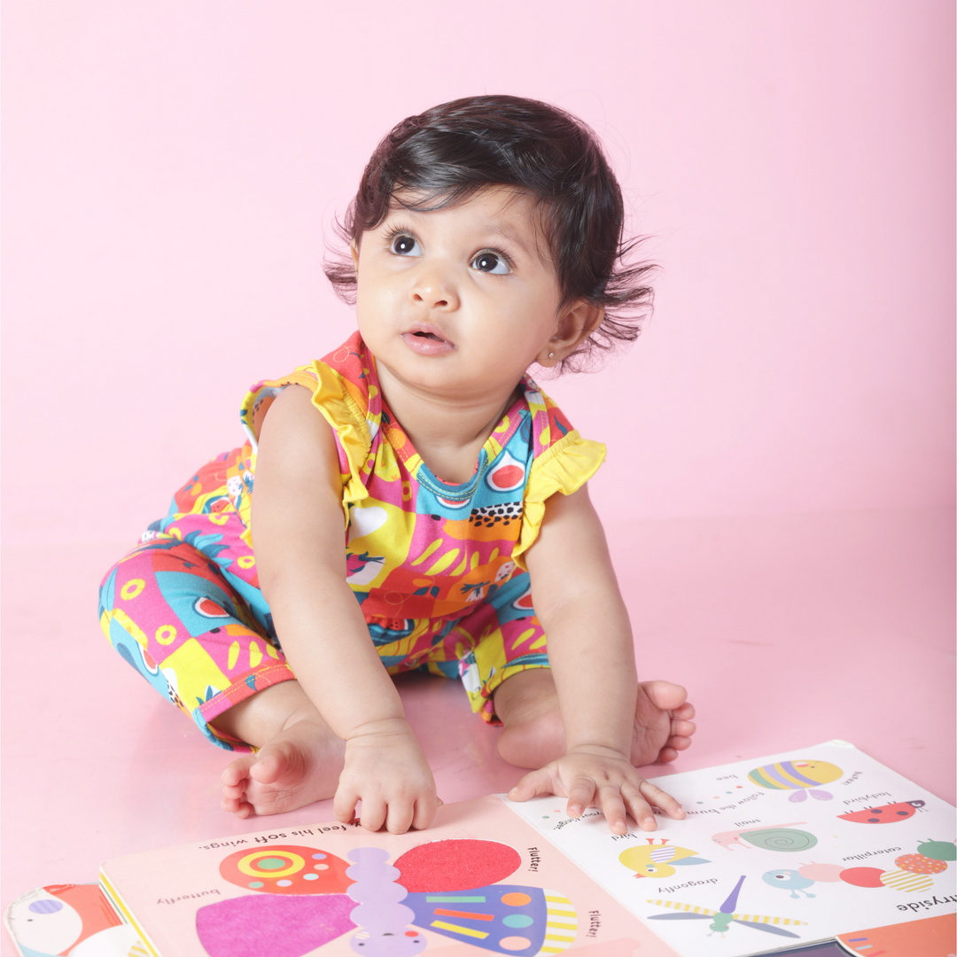 Ola! Otter Frill Romper