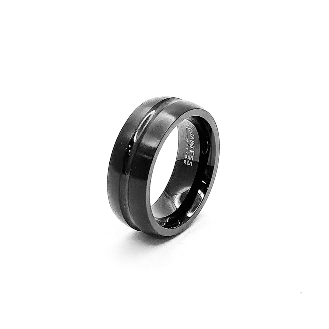 Matte Black Brushed Classic Men&