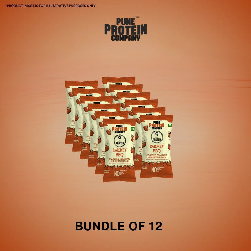 SMOKEY BBQ 25 gms | Roasted Edamame