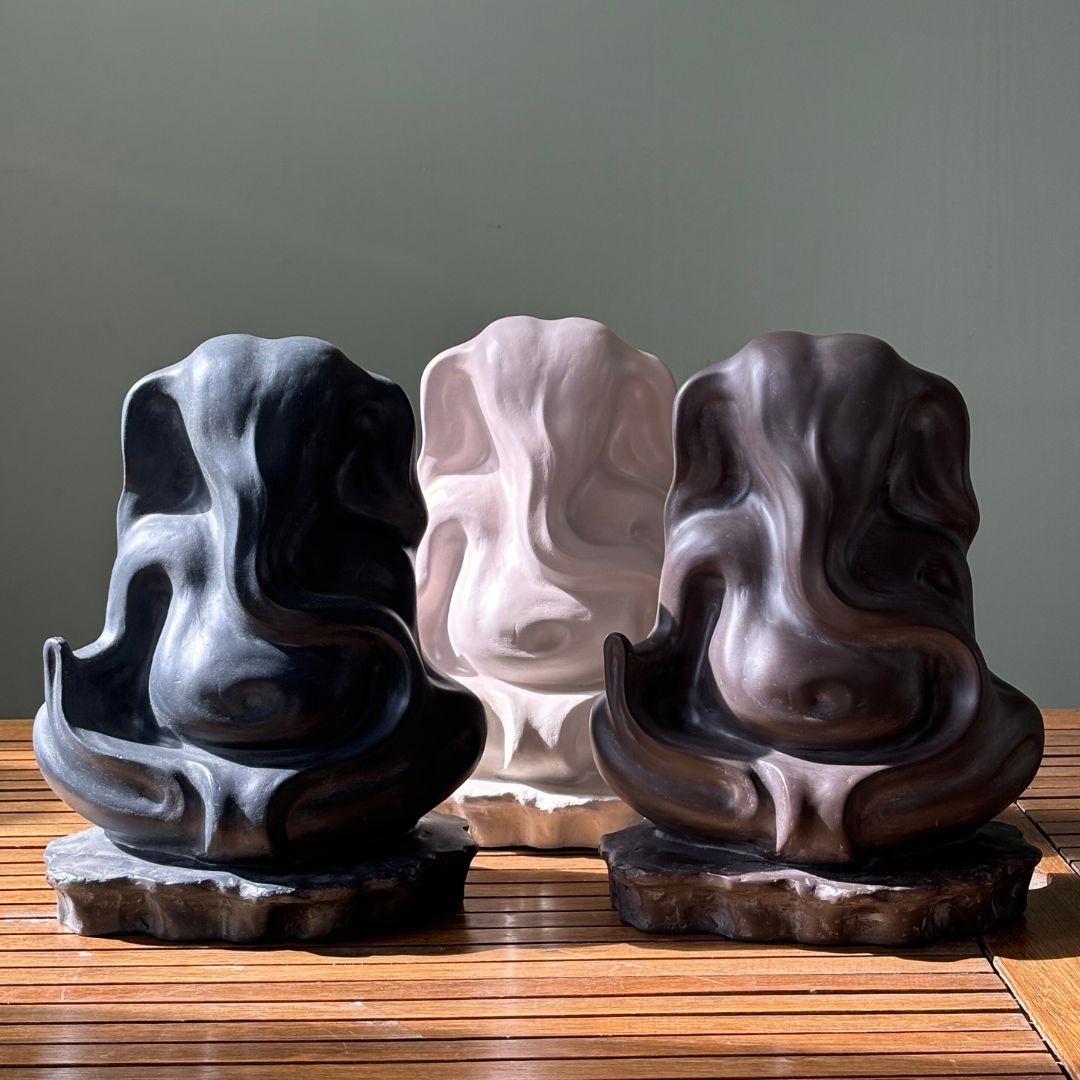 Muun Home Ganesha, Abstract Sculpture by Divyendu Anand