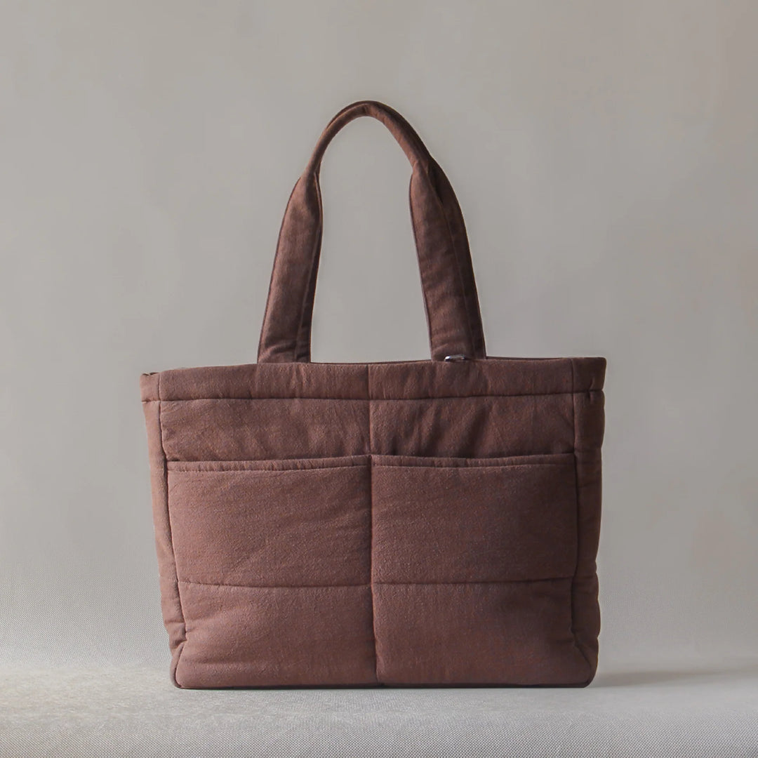 Akiiko Crinkle Pocket Tote Bag