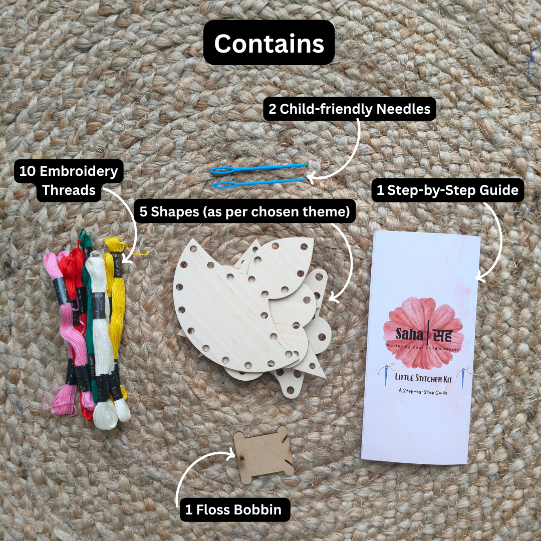 Little Stitcher Kit - Sewing Kit for Preschoolers