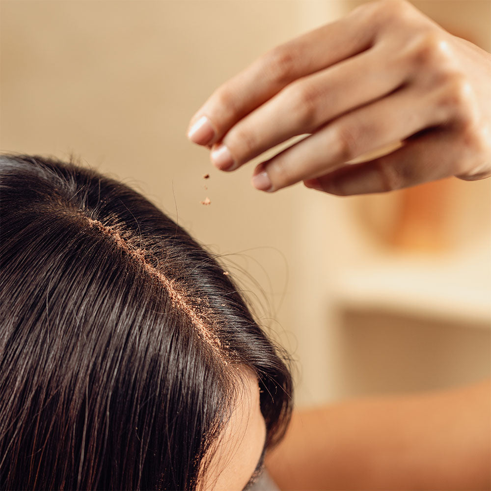 Saka Organics - Choco Loam | Handmade Dry Shampoo Powder | Natural Hair Care for All Hair Types (50gms)