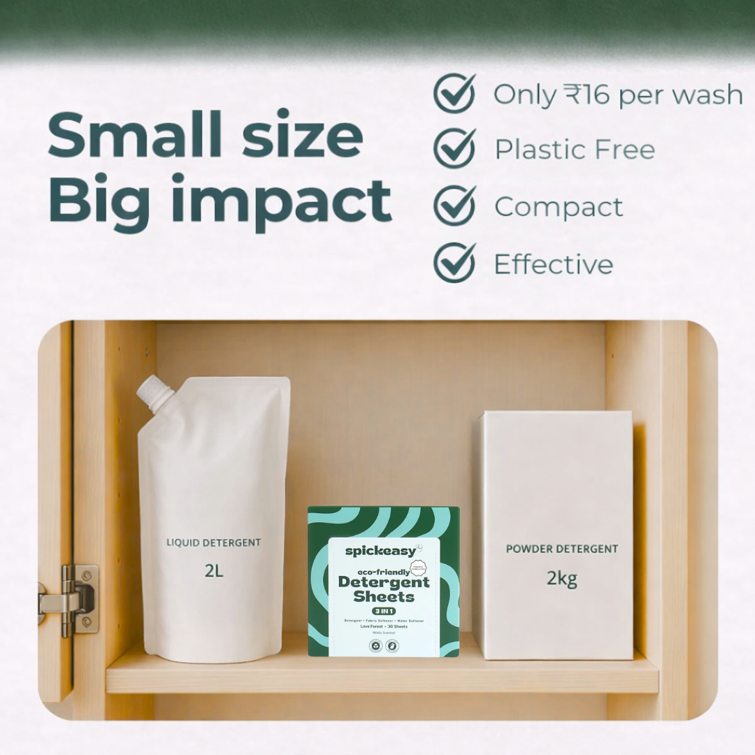 Spickeasy 3 in 1 Detergent Sheets - Love Forest - 30 Sheets