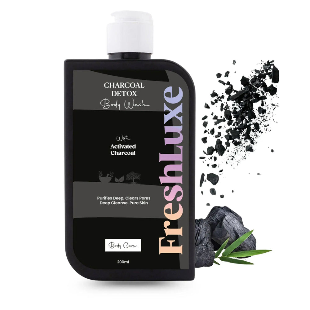 Activated Charcoal Body Wash | Detox Shower Gel