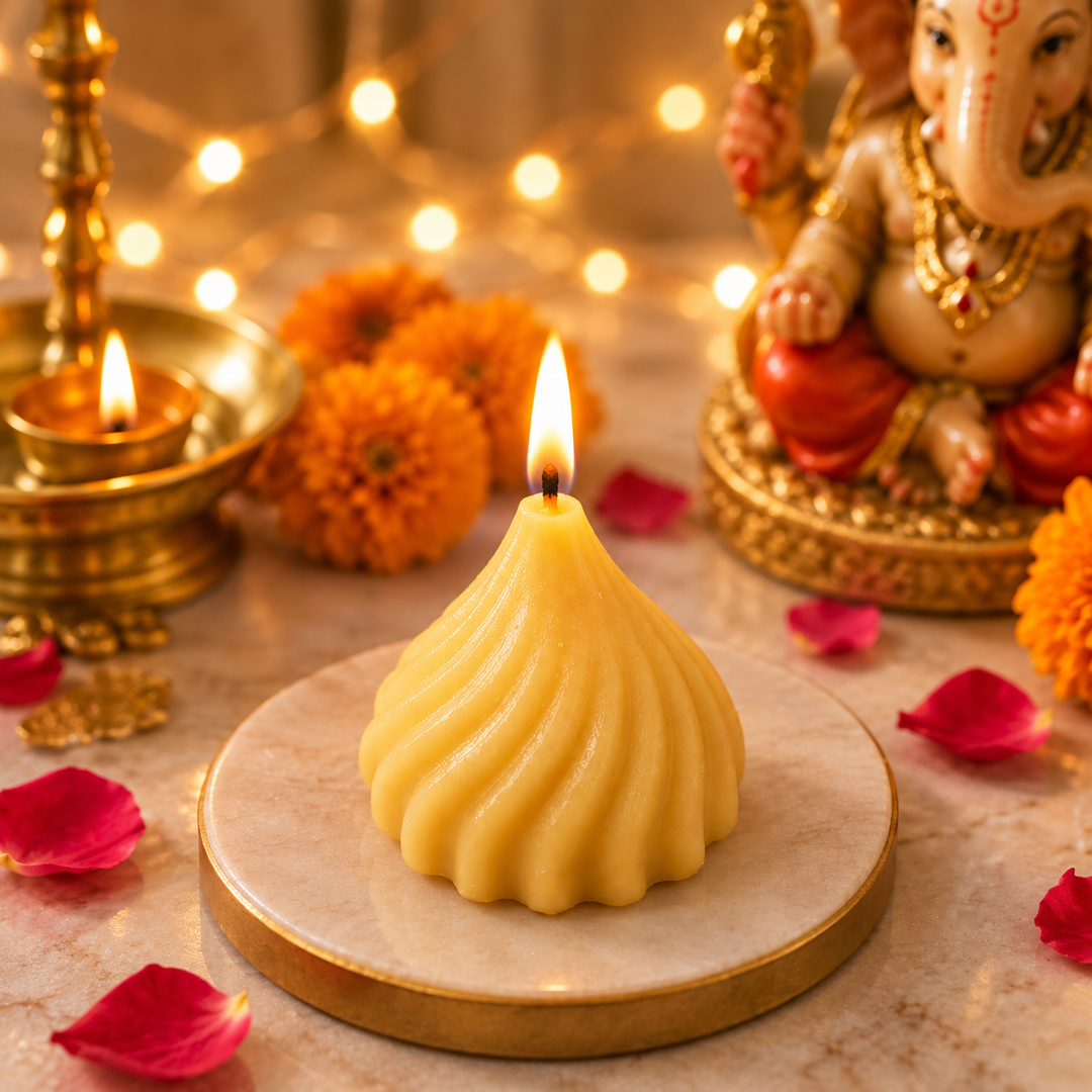Modak Licht – Set of 4 Festive Modak Candles