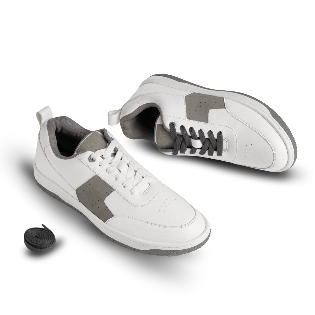 Ace Gray Panel Sneakers
