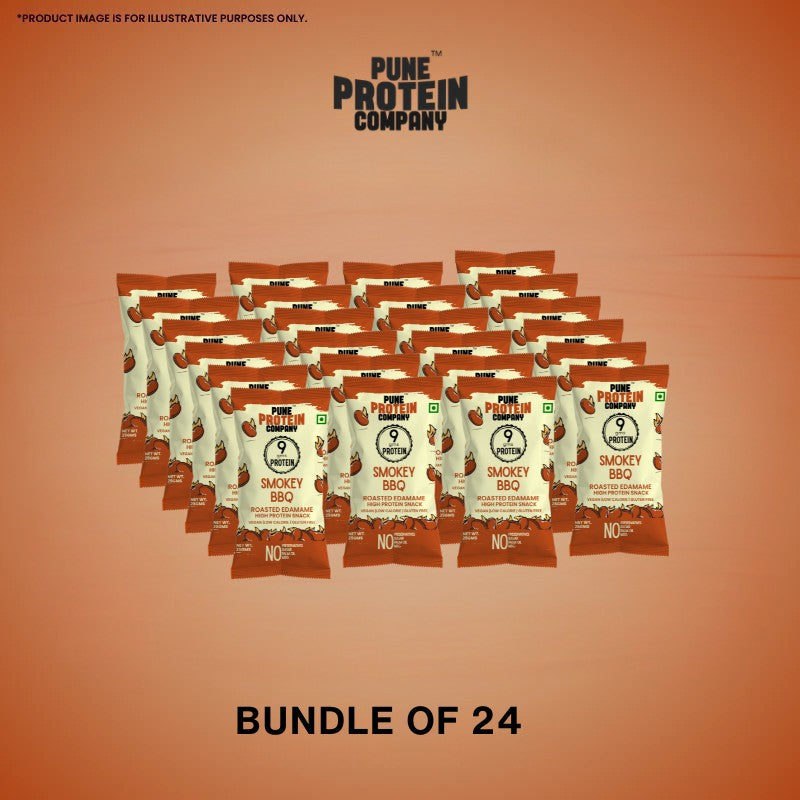 SMOKEY BBQ 25 gms | Roasted Edamame