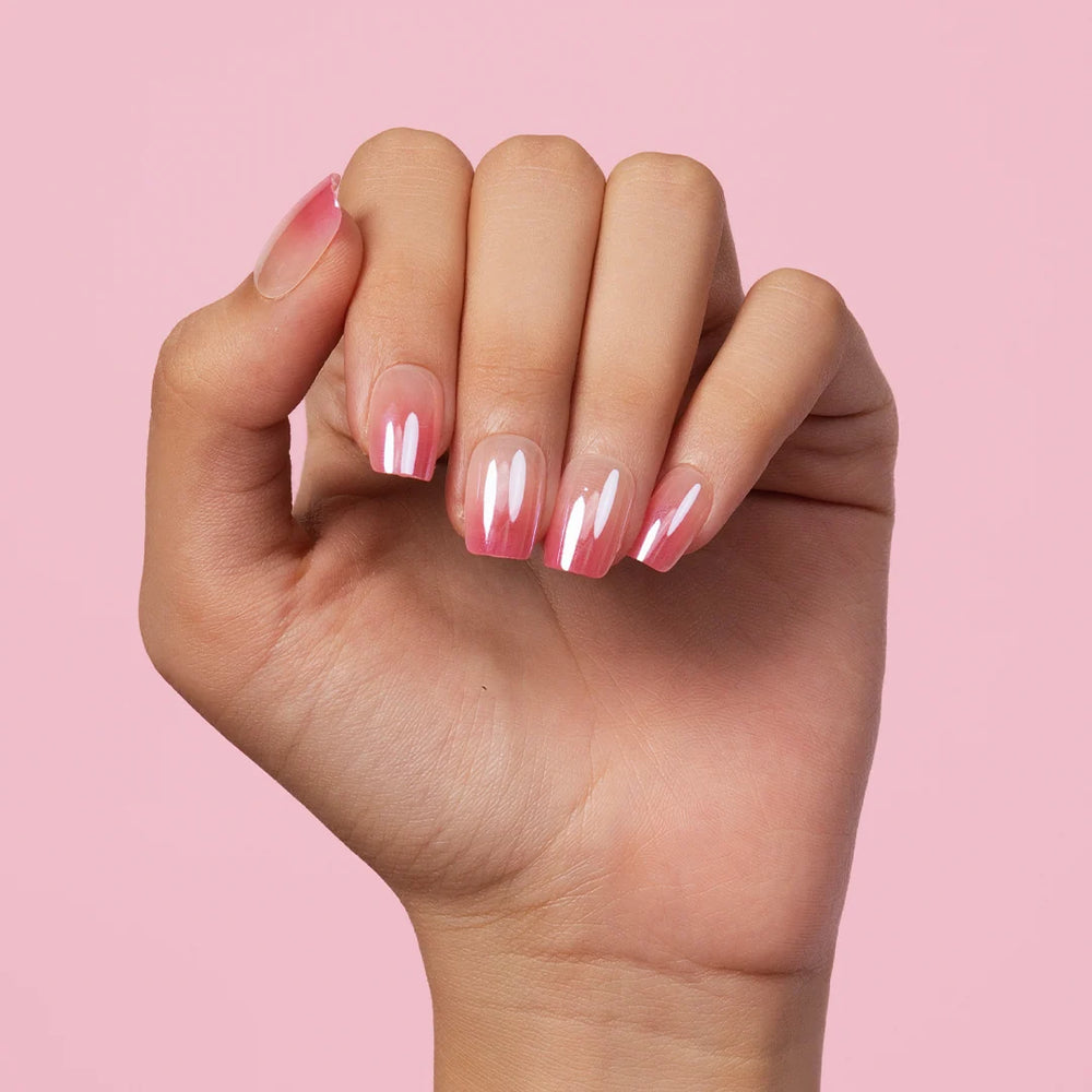 Gush Beauty Citrus Pop | Medium Square, Press-On Nails