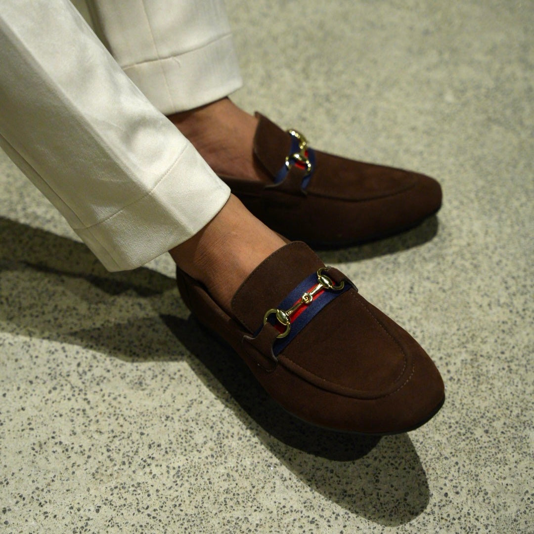 Monkstory Vintage Horsebit Loafers - Brown