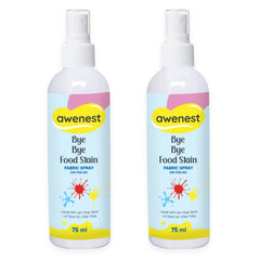 Instant Food Stain Remover Fabric Spray - awenest Bye Bye Food Stain, works on 50+ Food and Blood Stains on-the-go for combos