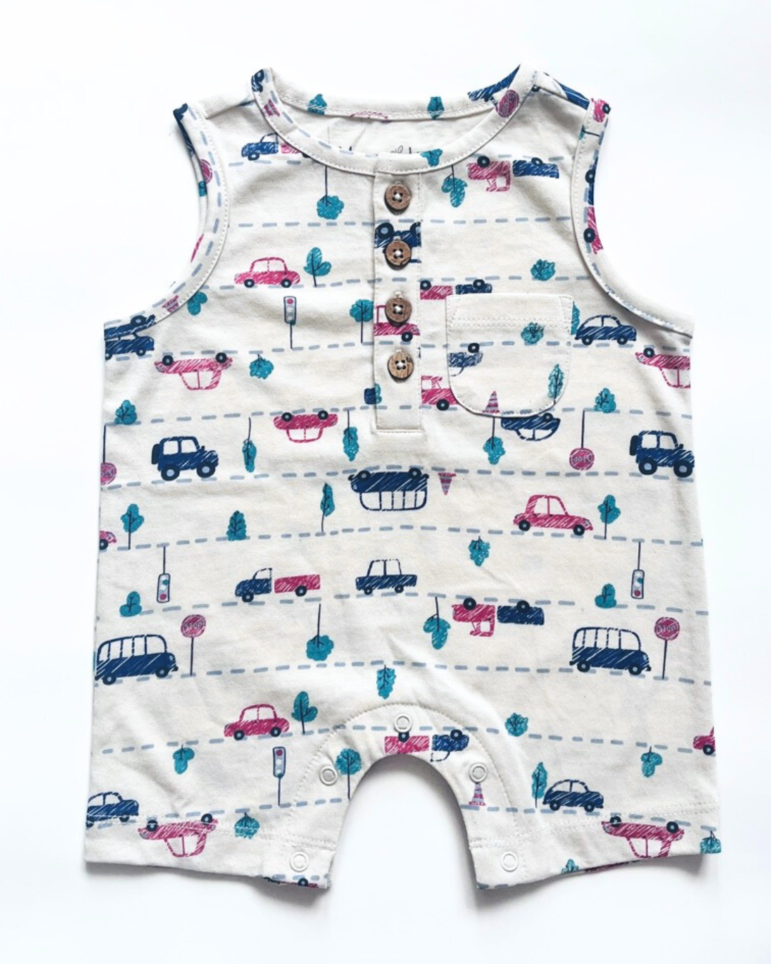 Momokos Tiny Traveler Romper