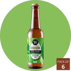 Toyo Kombucha Lemongrass Zero Sugar - Pack of 6