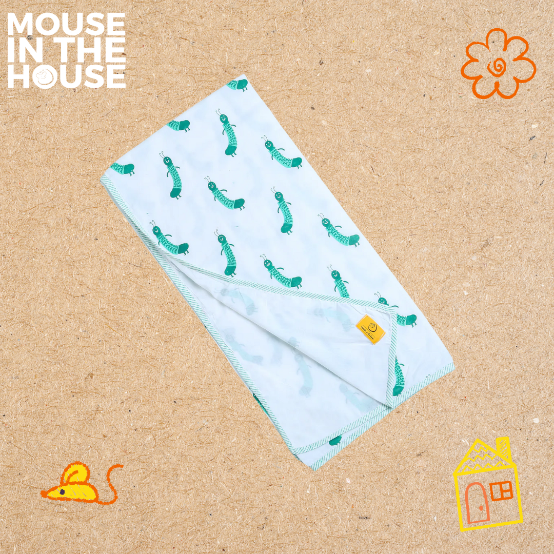 Mouse In The House Taily Caterpillar Swaddle