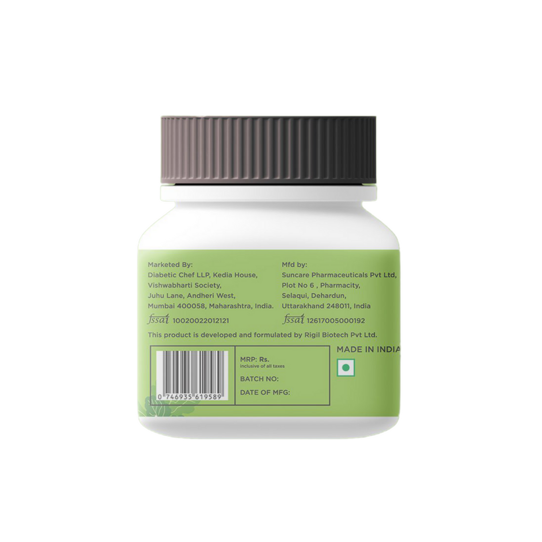 A Diabetic Chef Stevia Sugarfree Powder | Zero Calories Natural Sweetener | Vegan