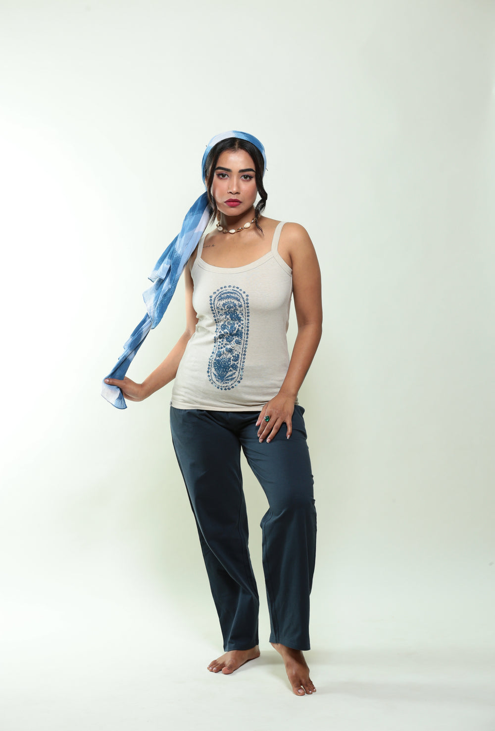 Navy Organic Cotton Pajamas